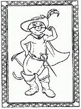 Boots Puss Coloring Pages Shrek Popular Print Printable sketch template