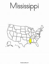 Coloring Mississippi Built California Usa sketch template