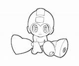 Mega Man Coloring Pages Getdrawings sketch template
