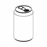 Cans Soda Coloring Pages Template sketch template