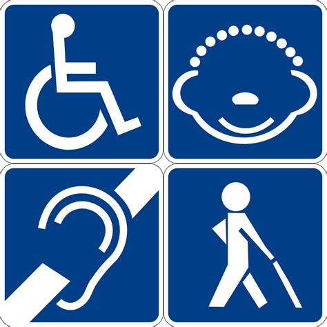 clipart handicapped accessible sing
