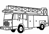 Feuerwehr Malvorlagen Kleurplaat Playmobil Basteln Brandweerauto Peuter sketch template