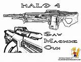 Halo Coloring Pages Gun Pixel Guns 3d Para Kids Armas Salvo Info Colorir sketch template