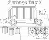 Garbage Truck Coloring Pages Paint Enchantedlearning Bin Color Kids Crafts Garbagetruck Vehicles Selected Teachers Region Tell Click Shtml La Community sketch template