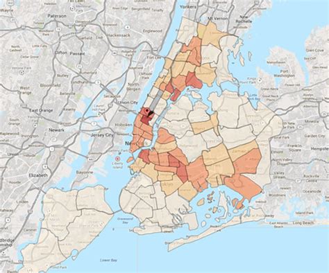 Nypd Interactive Map Reveals Citys Most Dangerous Areas Ny Daily News