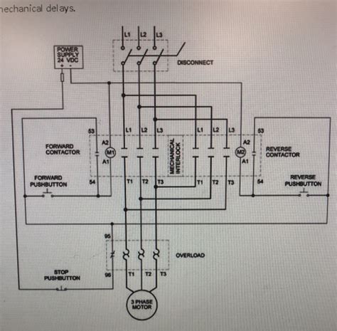 reversing motor contactor wiring diagram wiring diagram