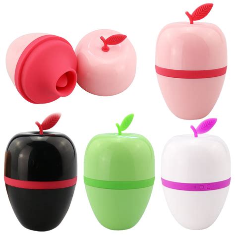 Ouch Apple Rechargeable Sinicone Nipple Sucking Vibrator Suporadultproduct