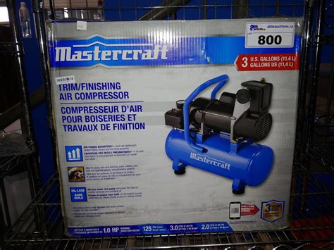 mastercraft  gallon air compressor
