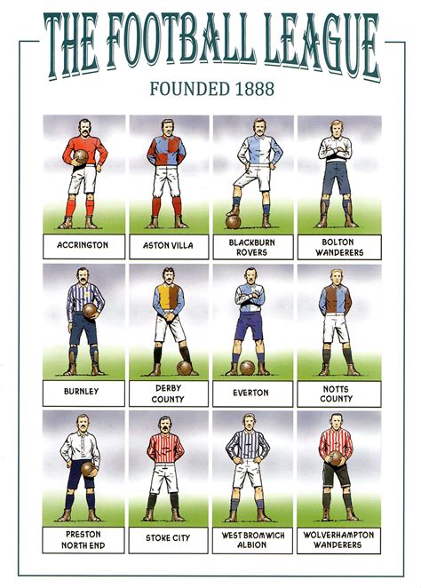 founding members   football league print