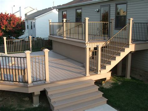 deck railings deck railing systems wood composite metal