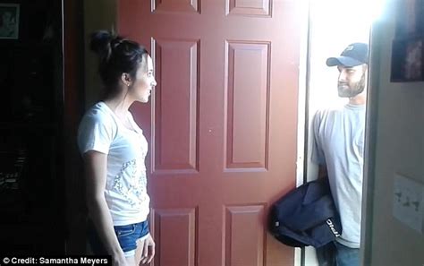 wife confronts cheating husband as he tries to hook up