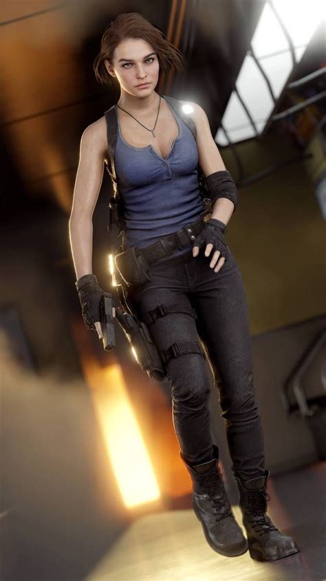 Jill Valentine Resident Evil 3 Remake By Eziomaverick