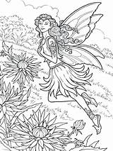 Fairy Pages Coloring Pretty Getcolorings Colouring sketch template