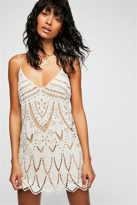 free people pyt mini party dress in white lyst