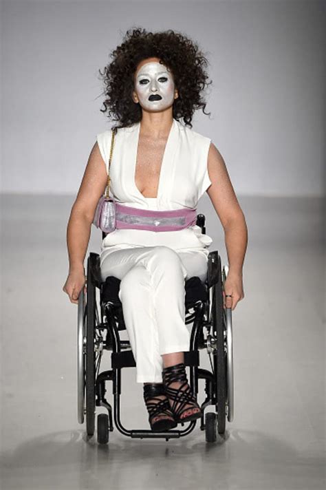 Models With Disabilities Work The Catwalk At New York