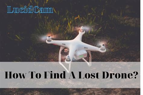 find  lost drone  top full guide lucidcam