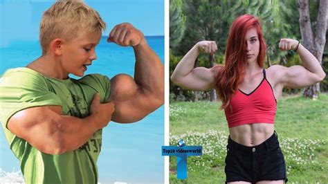 top  strongest kids      level bodybuilder