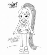 Betty Spaghetty Dibujos Coloring sketch template