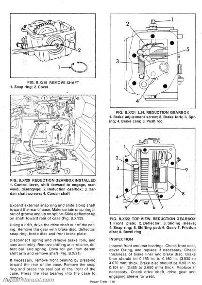 long   tractor service workshop repair manual