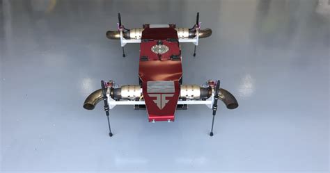 introducing  jetquad quad jet engine vtol drone drone fly tech