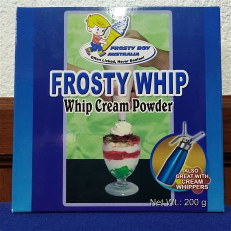 whip cream powder  frosty whip ferna shopee philippines