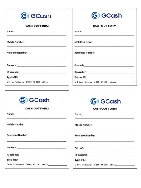 gcash form cash