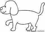 Coloring Pages Dogs Walking Views sketch template