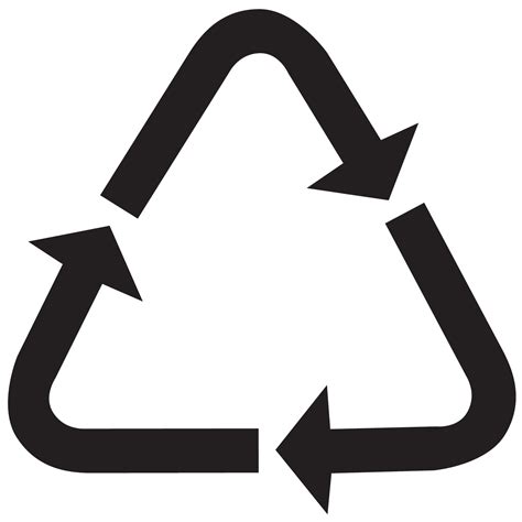 recycling symbol printable clipart