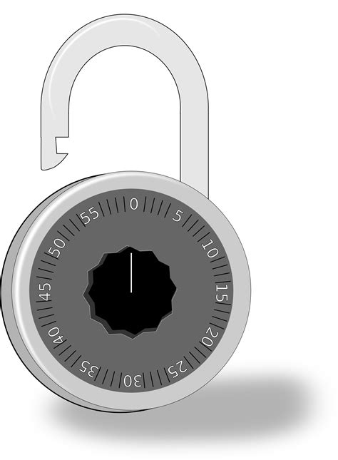 padlock clipart combination lock picture  padlock clipart combination lock