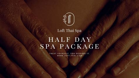 day spa  bangkok  loft thai spa massage bangkok