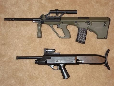bullpup rifle army  weapons