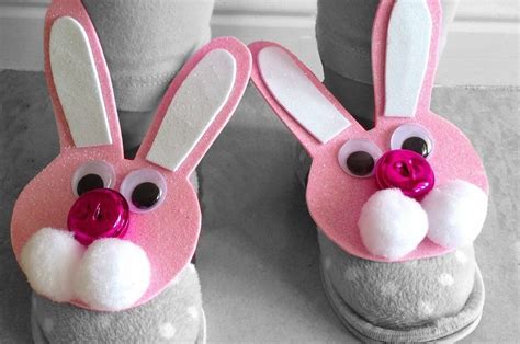 hoppity hop rabbit feet easy adorable easter craft paging fun mums