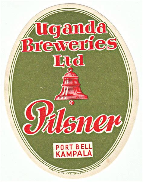 pilsner beer label uganda breweries  beer label pilsner beer beer