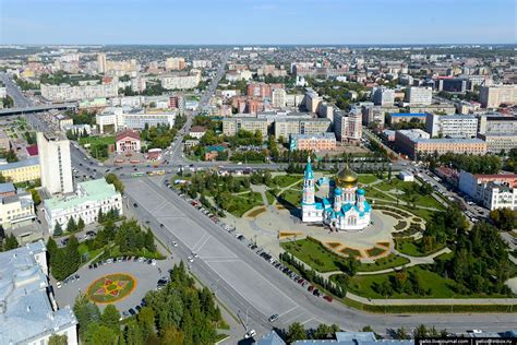 omsk  view   russia travel blog