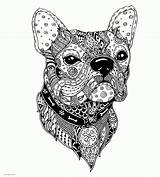 Coloring Animal Pages Adults Complex Printable Print Animals Adult Colouring Sheets Dog Intricate Look Other sketch template