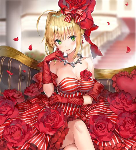Saber Nero Dress Fate Type Moon Know Your Meme