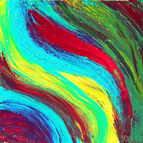 photo colorful paint abstract abstract palette isolated