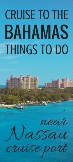 Things To Do In Nassau Bahamas Near Cruise Port Free