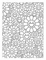 Murakami Takashi Benton Masterpieces Blossoming sketch template