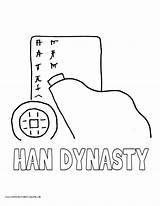 Coloring Pages History Colouring Mystery Dynasty Han Volume Homeschool sketch template
