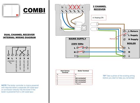 boiler wiring diagram  thermostat collection faceitsaloncom