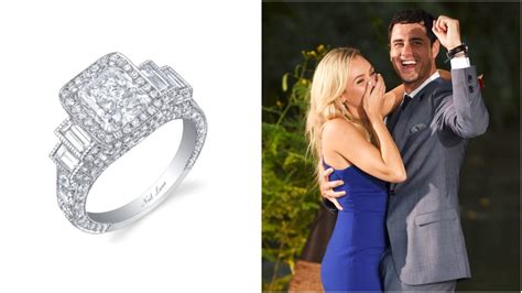 ‘bachelor And ‘bachelorette Engagement Rings See The Best Diamonds