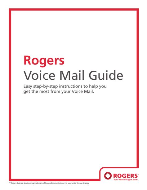 How To Check Rogers Voicemail Informationwave17