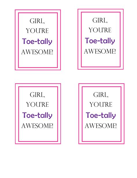 youre toe tally awesome valentine    keeper
