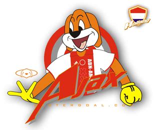 mistergoals blog  mascots ajax amsterdam netherlands  home kit