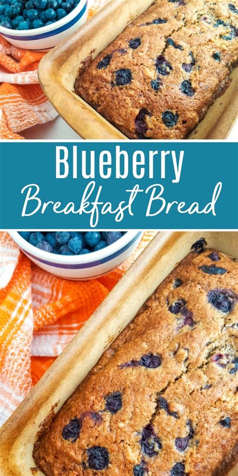 blueberry breakfast bread recipe