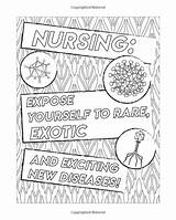 Snarky Nurses Humorous sketch template