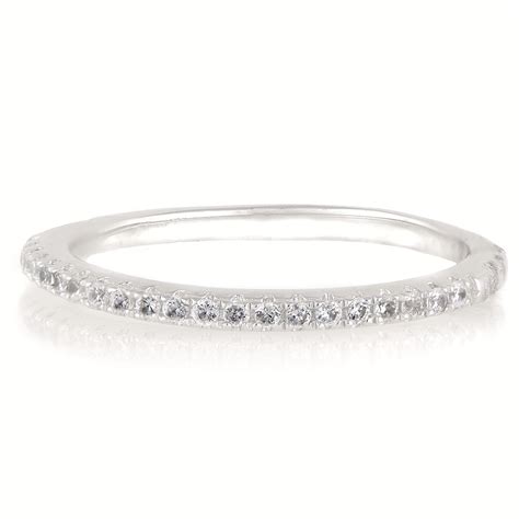 Anjala S Round Cut Simulated Sapphire Wedding Ring Set 0 25 Carat