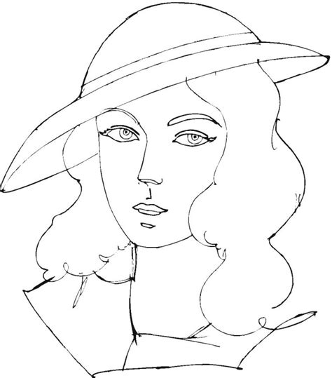 women coloring pages