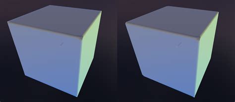 unity game engine shader  bevel  edges   cube stack overflow
